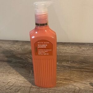 White Barn NWT Sugared Jasmine Cleaning Gel Hand Soap 8 fl oz